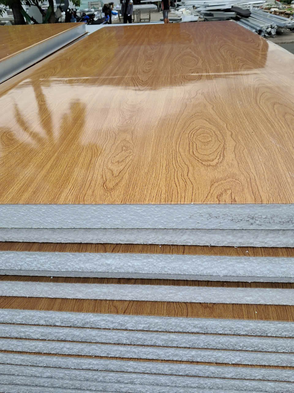 Panel Màu Vân Gỗ